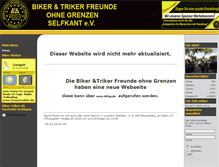 Tablet Screenshot of biker-triker.de